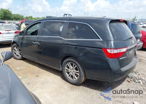 2011 Honda Odyssey Ex-L из США, поврежденный, VIN 5FNRL5H62BB063125
